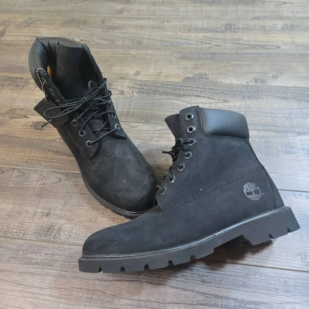 Men's Timberland Classic 6-Inch Waterproof Boot 19039 mens sz 8 black